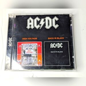 AC/DC High Voltage and Back in Black CD Collection